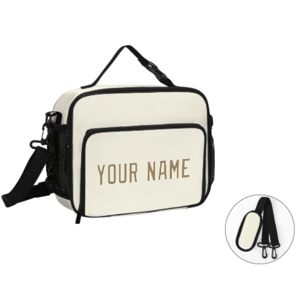 Maßgeschneidertes Beige Light Khaki Lunch-Tasche