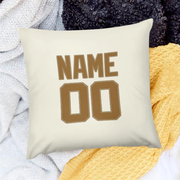 Maßgeschneidertes Beige Khaki Kissenbezug