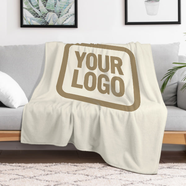 Maßgeschneidertes Beige Hellkhaki Decke