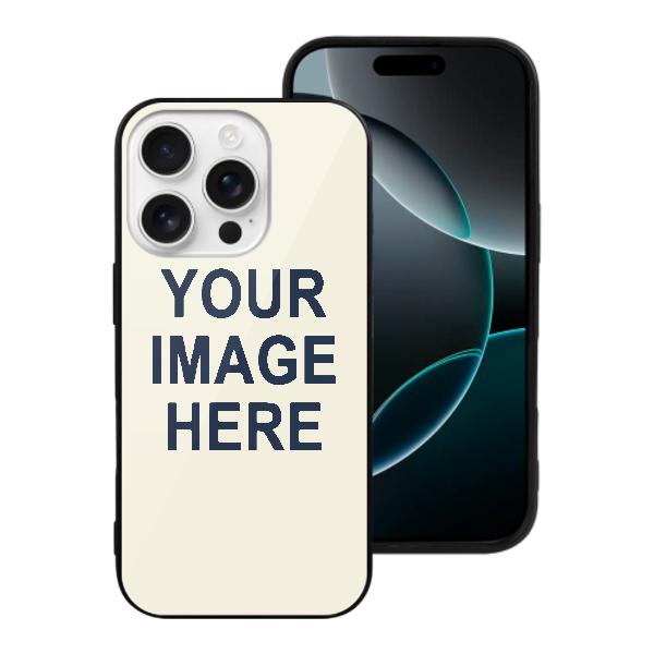 Custodia per telefono personalizzata beige blu navy
