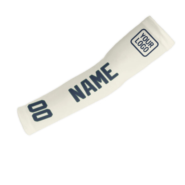 Maßgeschneidertes Beige Marineblau Armschutz