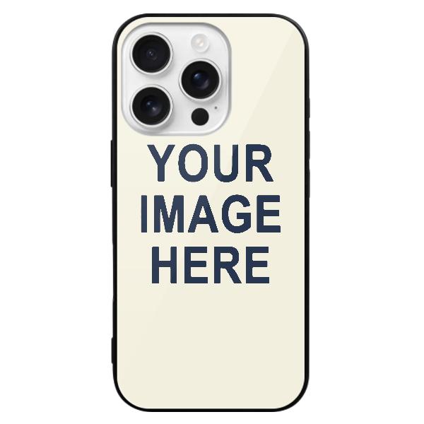 Custodia per telefono personalizzata beige blu navy