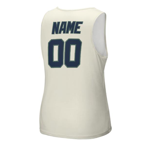 Maßgeschneidertes Beige Marineblau Herren Tanktop