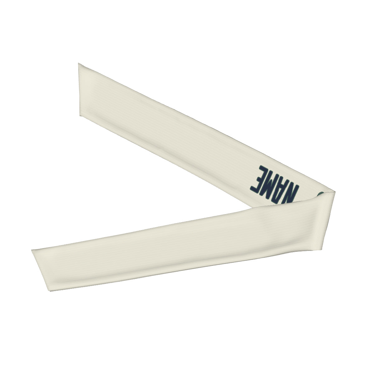 Maßgeschneidertes Beige Marineblau Stirnband