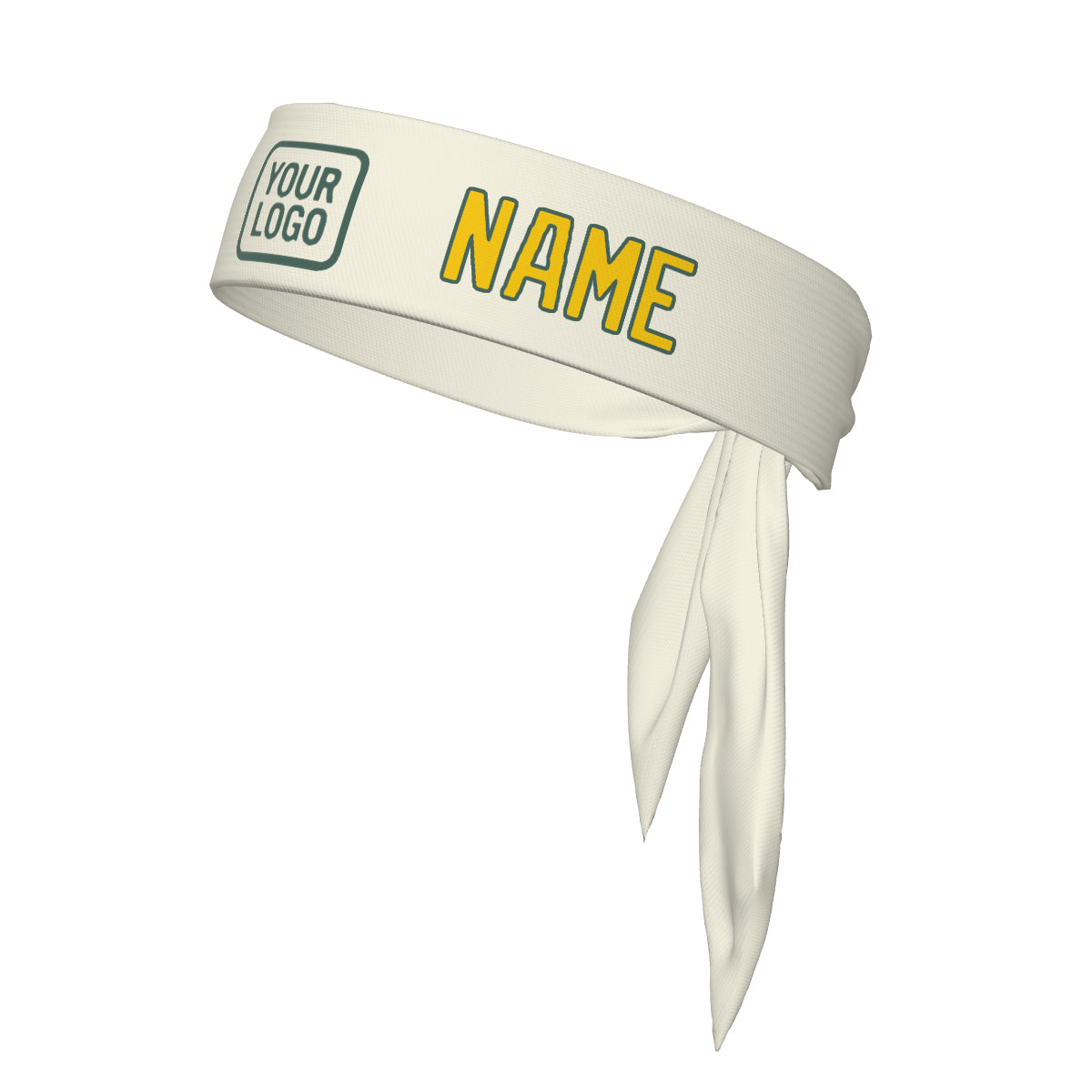 Maßgeschneidertes Beige Gold Stirnband