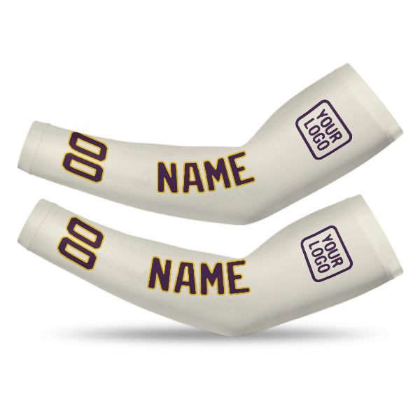 Maßgeschneidertes Beige Lila Armschutz