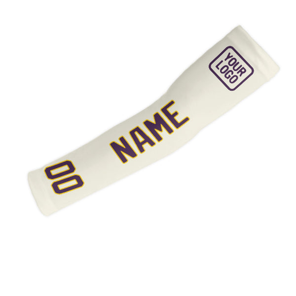 Maßgeschneidertes Beige Lila Armschutz