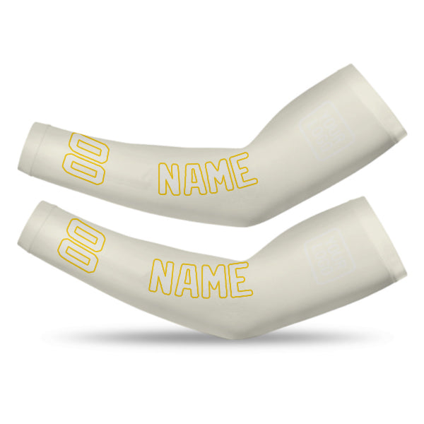 Maßgeschneidertes Beige Weiß Armschutz
