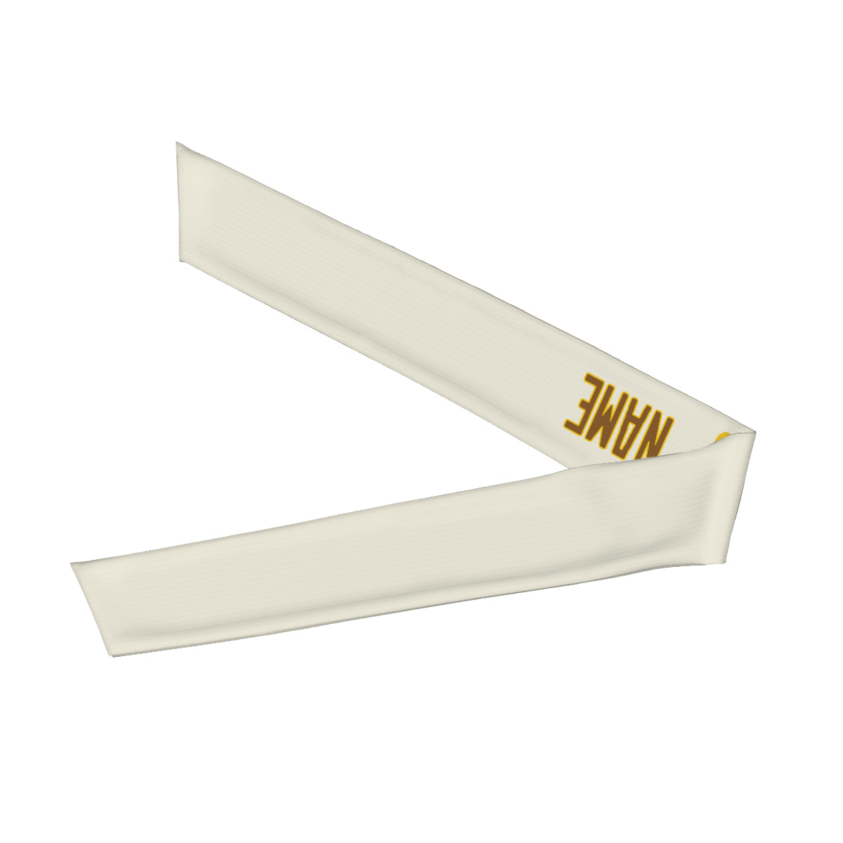 Maßgeschneidertes Beige Khaki Stirnband
