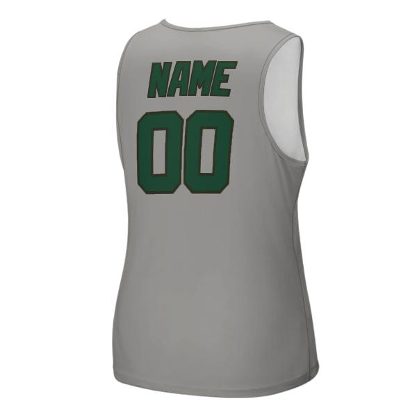 Maßgeschneidertes Grau Moosgrün Herren Tanktop