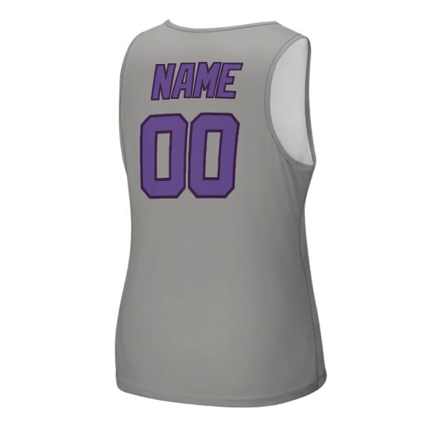 Maßgeschneidertes Grau Lavendel Herren Tanktop