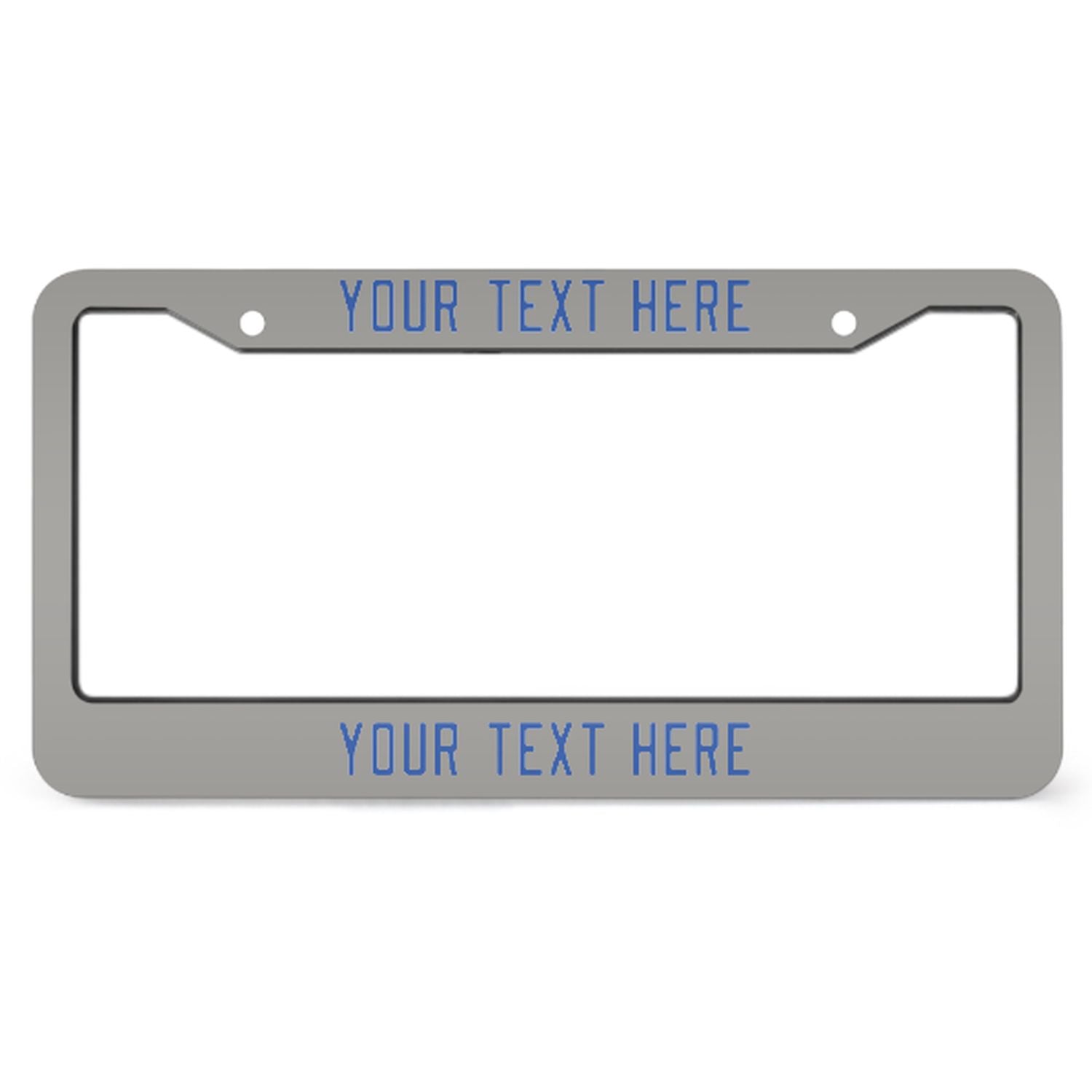 Cornice per targa personalizzata grigio-azzurro cielo