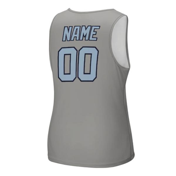 Maßgeschneidertes Grau Hellblau Herren Tanktop