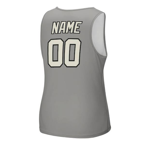 Maßgeschneidertes Grau Beige Herren Tanktop