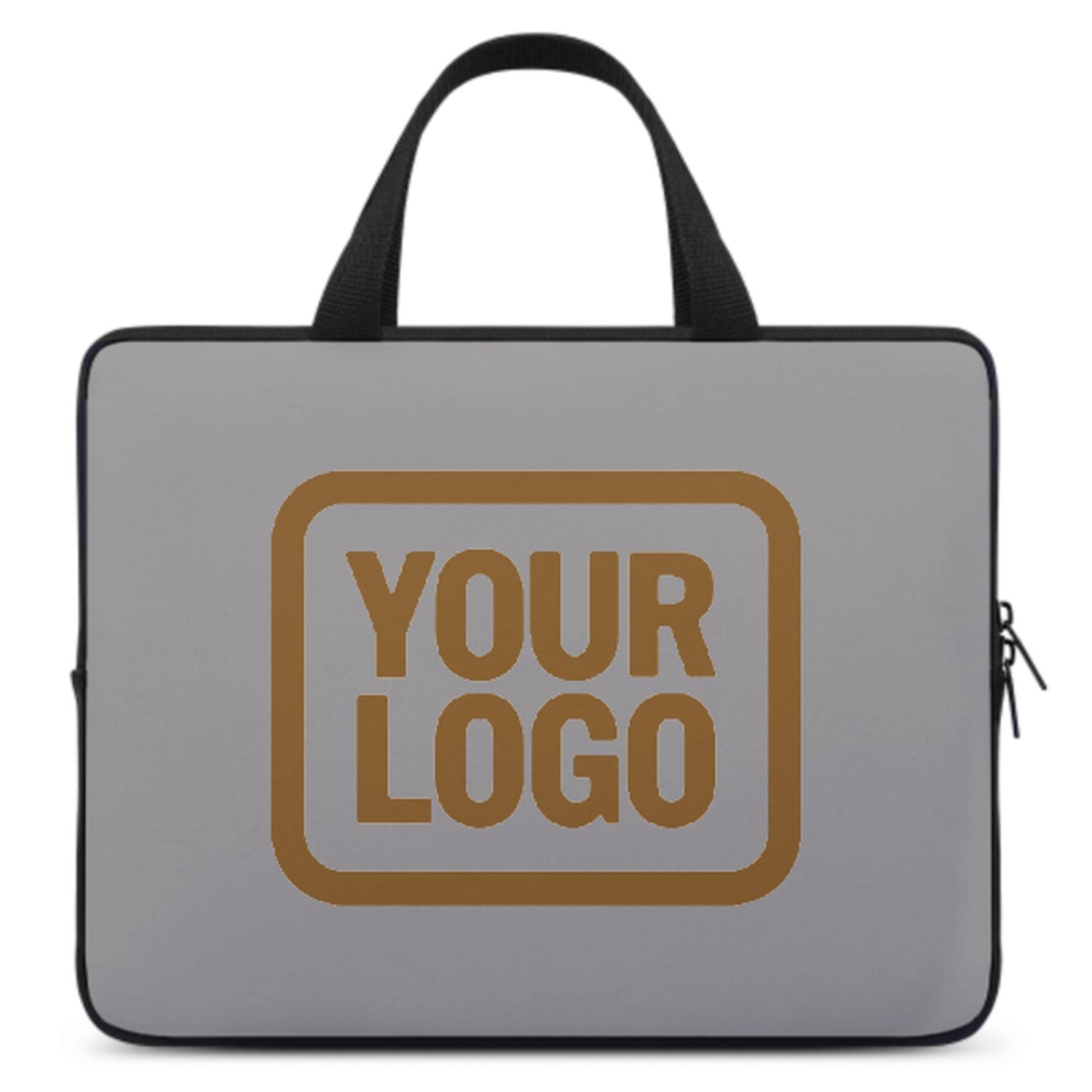 Tailor -Bolsa portátil de color caqui gris hecha