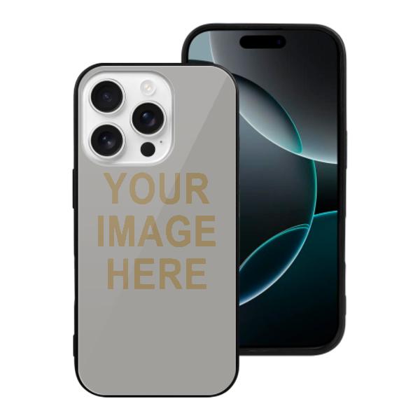 Custodia per telefono personalizzata color grigio chiaro kaki