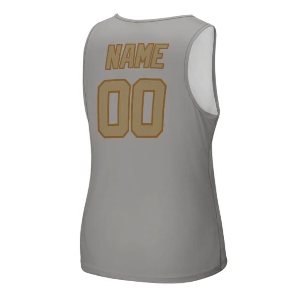 Maßgeschneidertes Grau Hellkhaki Herren Tanktop