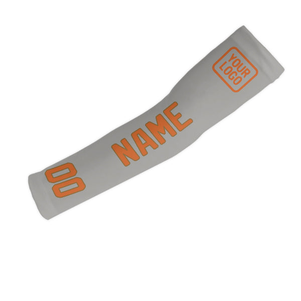 Maßgeschneidertes Grau Orange Armschutz