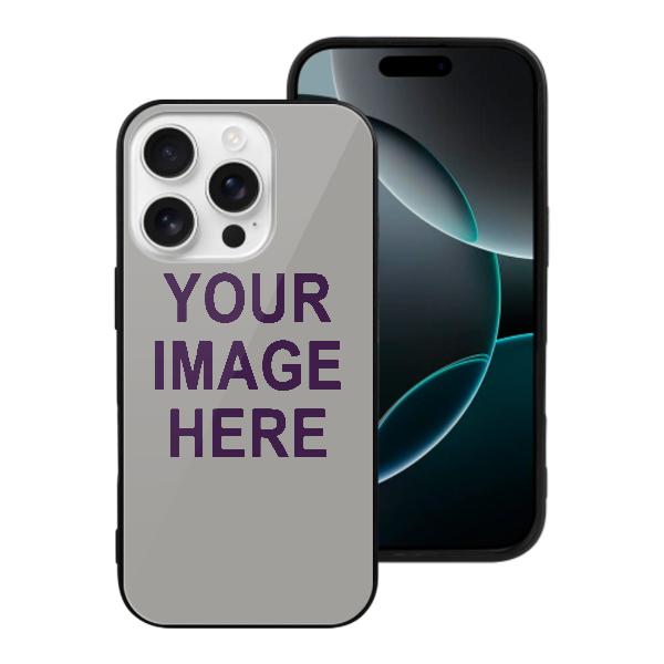 Custodia per telefono personalizzata grigio-viola