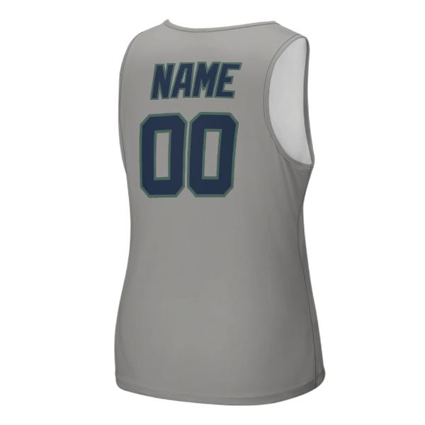 Maßgeschneidertes Grau Marineblau Herren Tanktop