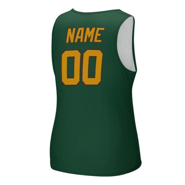 Maßgeschneidertes Moosgrün Gelb Herren Tanktop