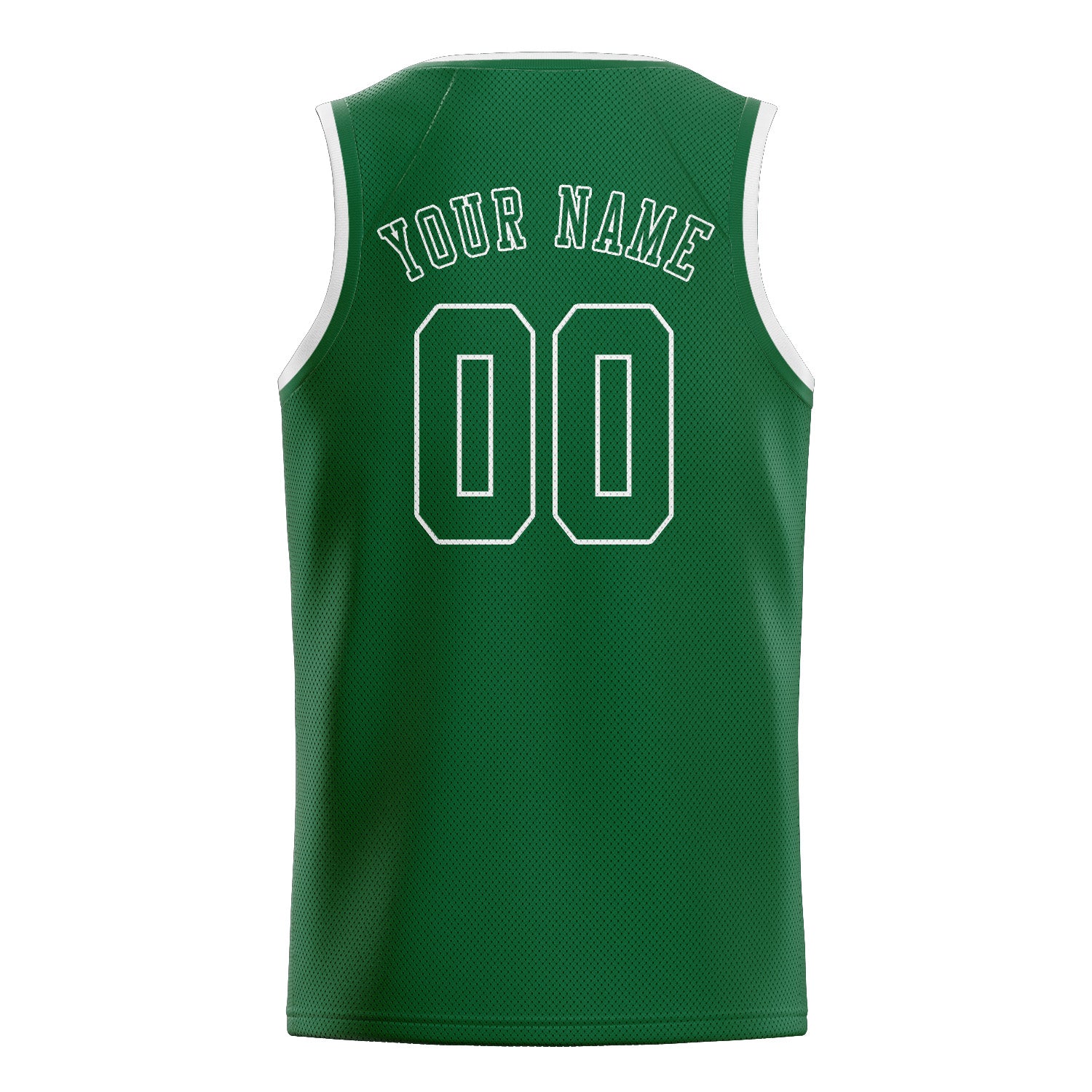 Benutzerdefiniertes Professionelles Moosgrün Moosgrün Basketballtrikot