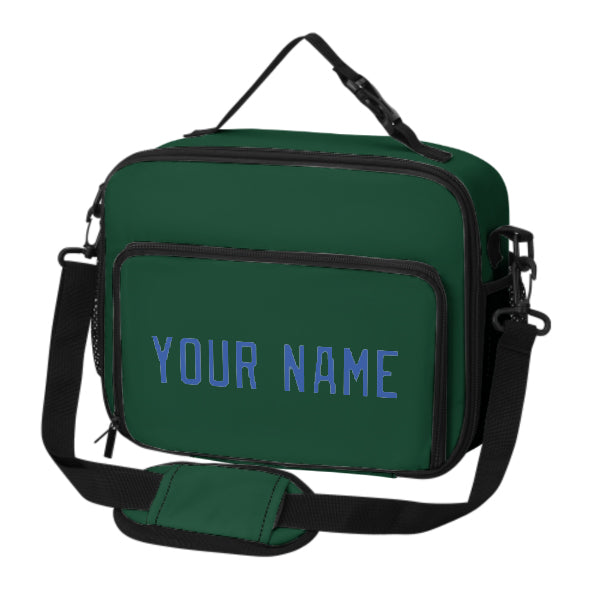 Maßgeschneidertes Moosgrün Sky Blue Lunch-Tasche