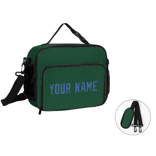 Maßgeschneidertes Moosgrün Sky Blue Lunch-Tasche