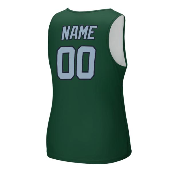Maßgeschneidertes Moosgrün Hellblau Herren Tanktop