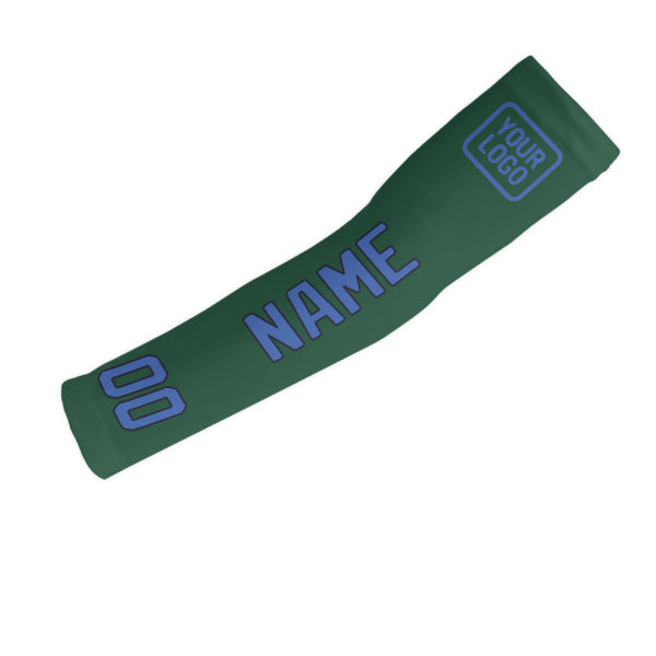 Maßgeschneidertes Moosgrün Himmelblau Armschutz