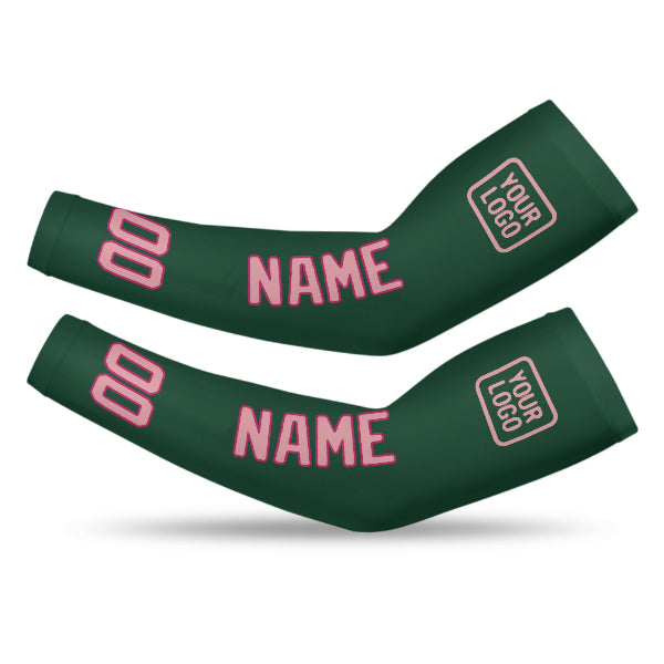 Maßgeschneidertes Moosgrün Rosa Armschutz