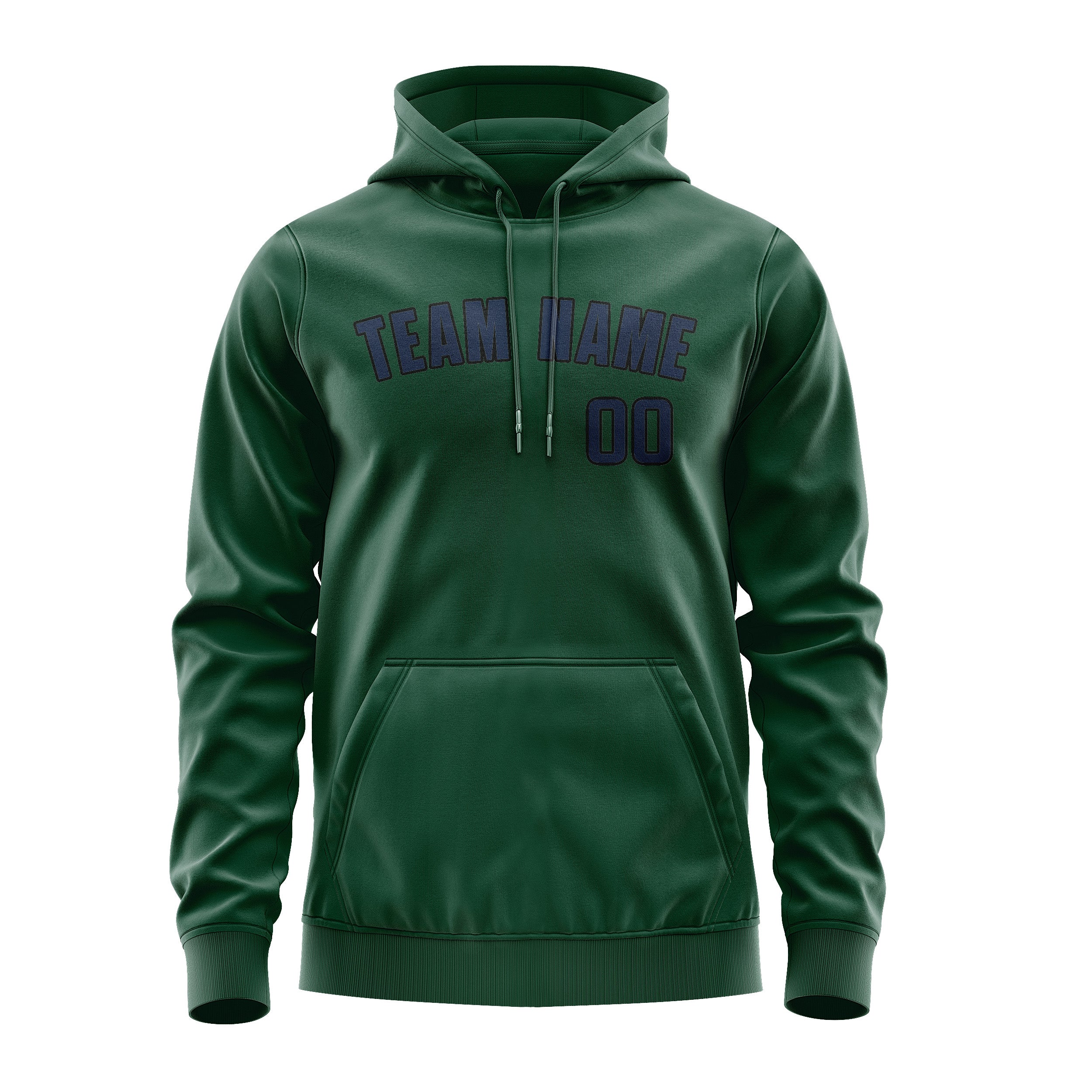 Krejčí -Made Moss -green Marineblau Hoodie