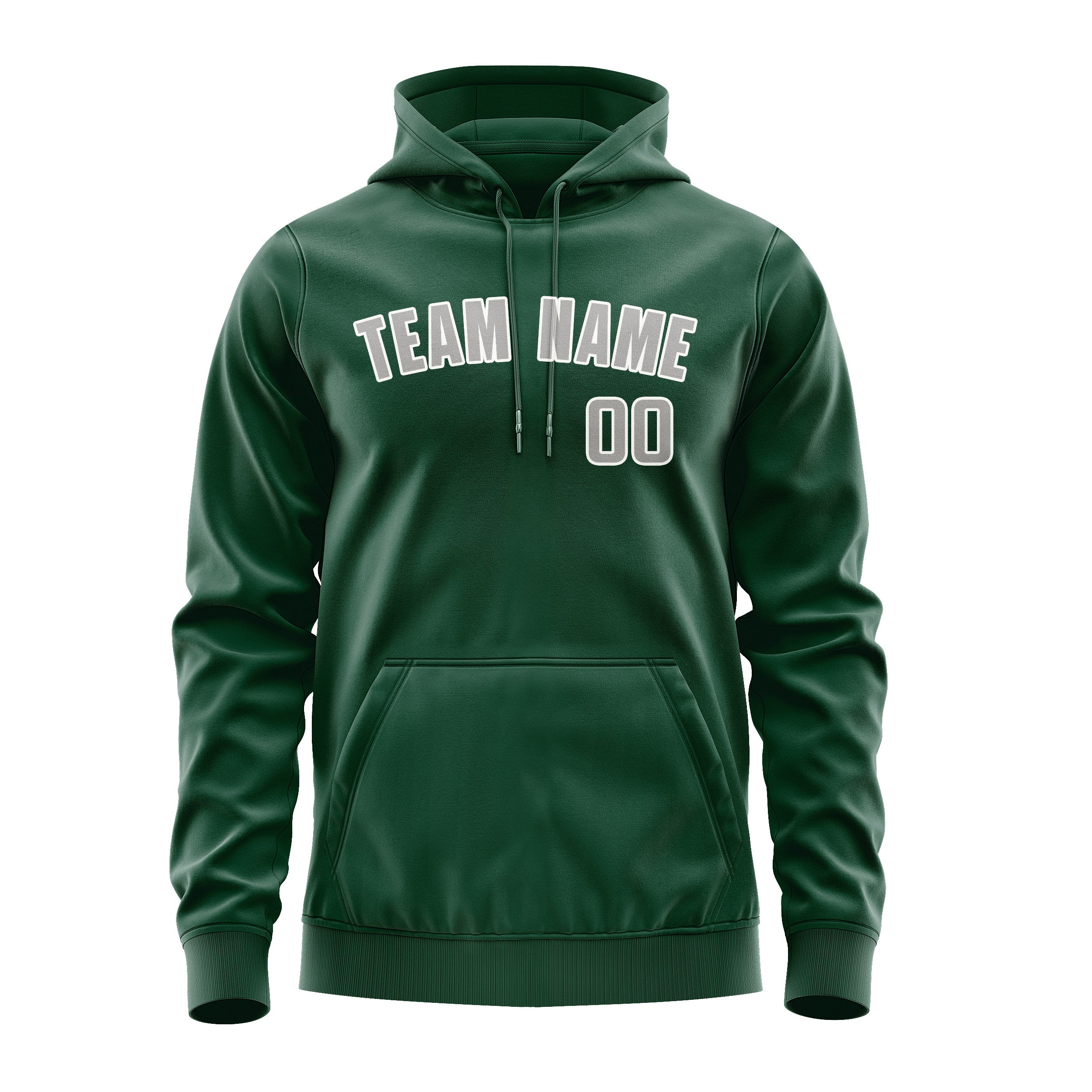 Krejčí -Made Moss -Green Grey Hoodie