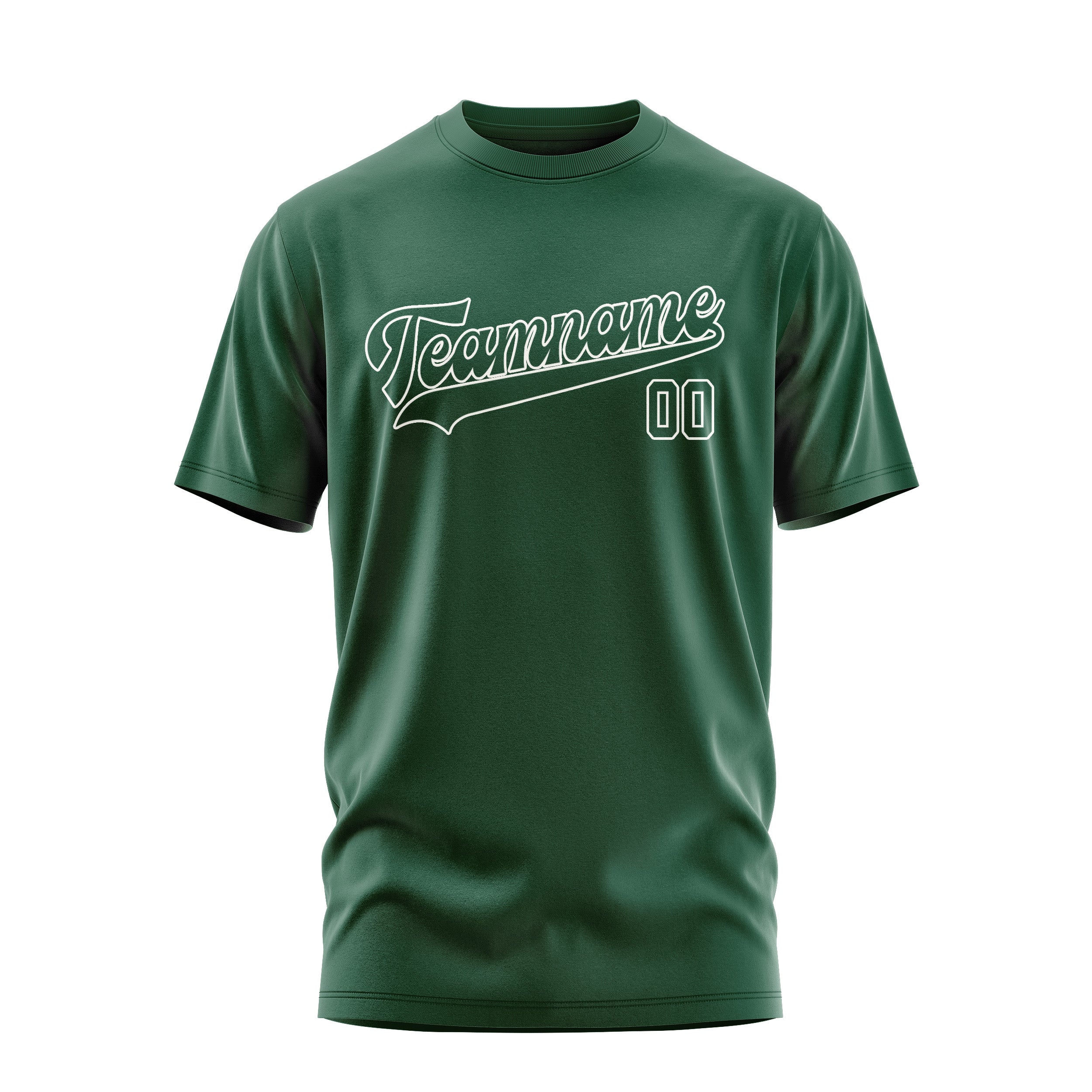 Maßgeschneidertes Moosgrün Moosgrün T-Shirt