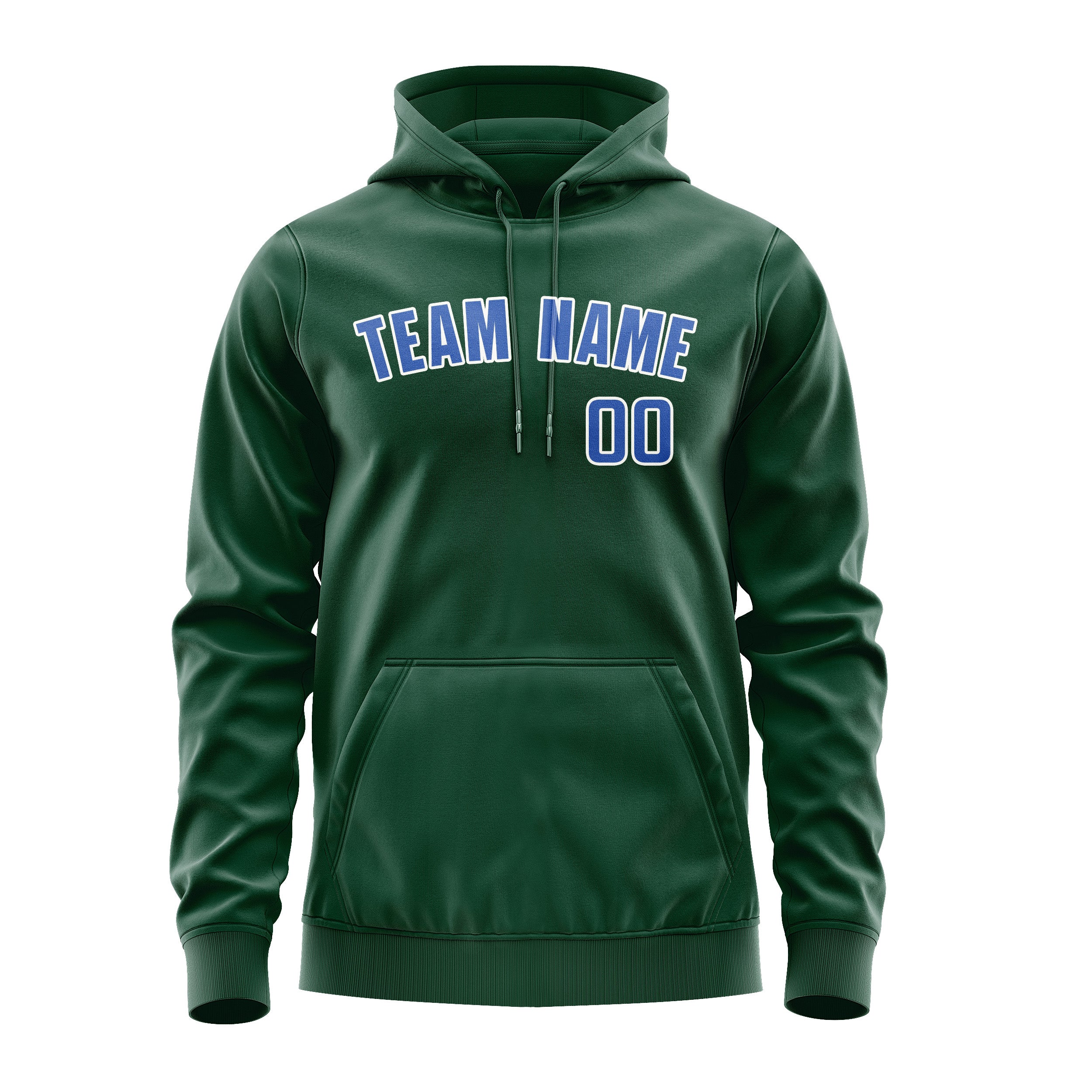 Krejčí -Made Moss -Green Sky Blue Hoodie
