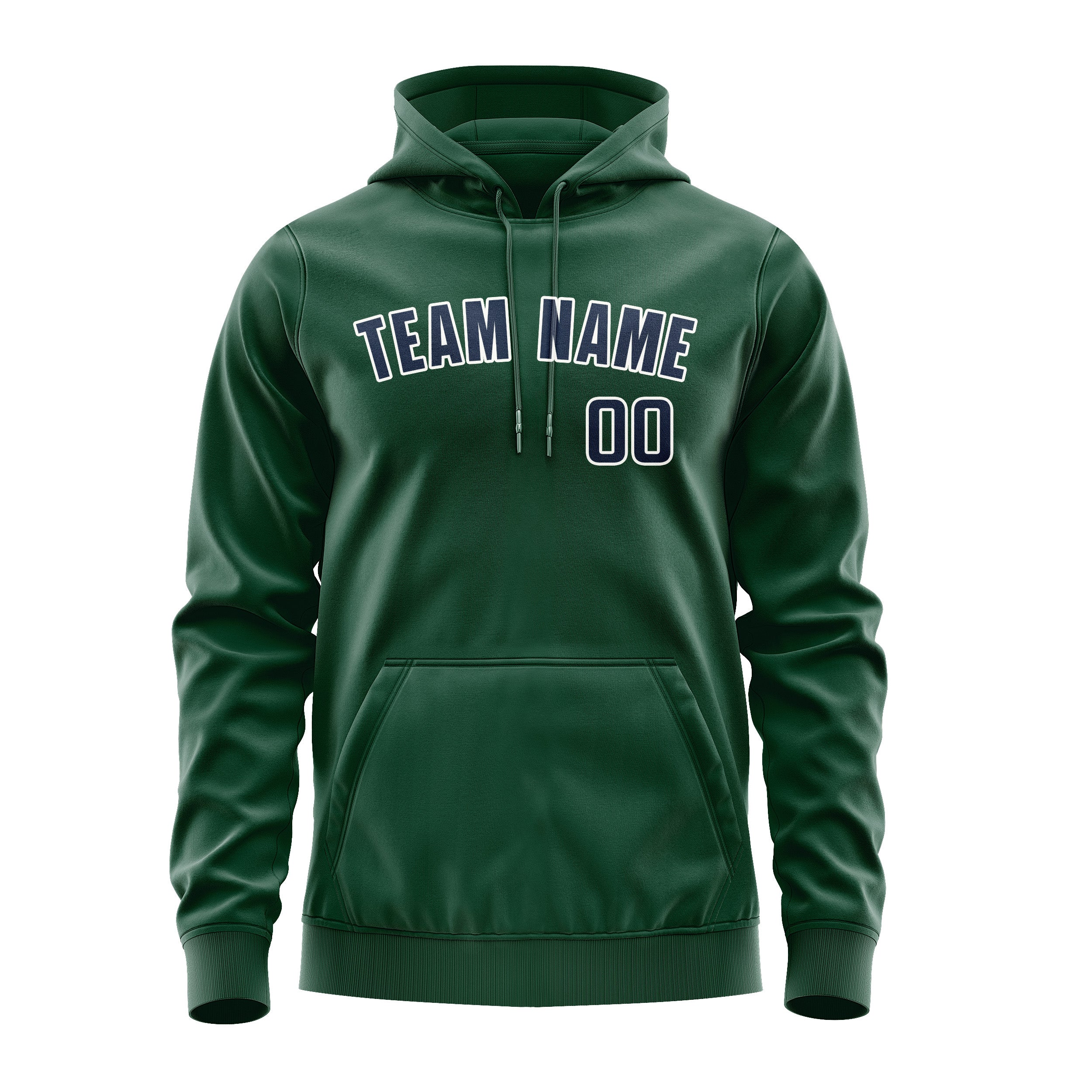 Krejčí -Made Moss -green Marineblau Hoodie