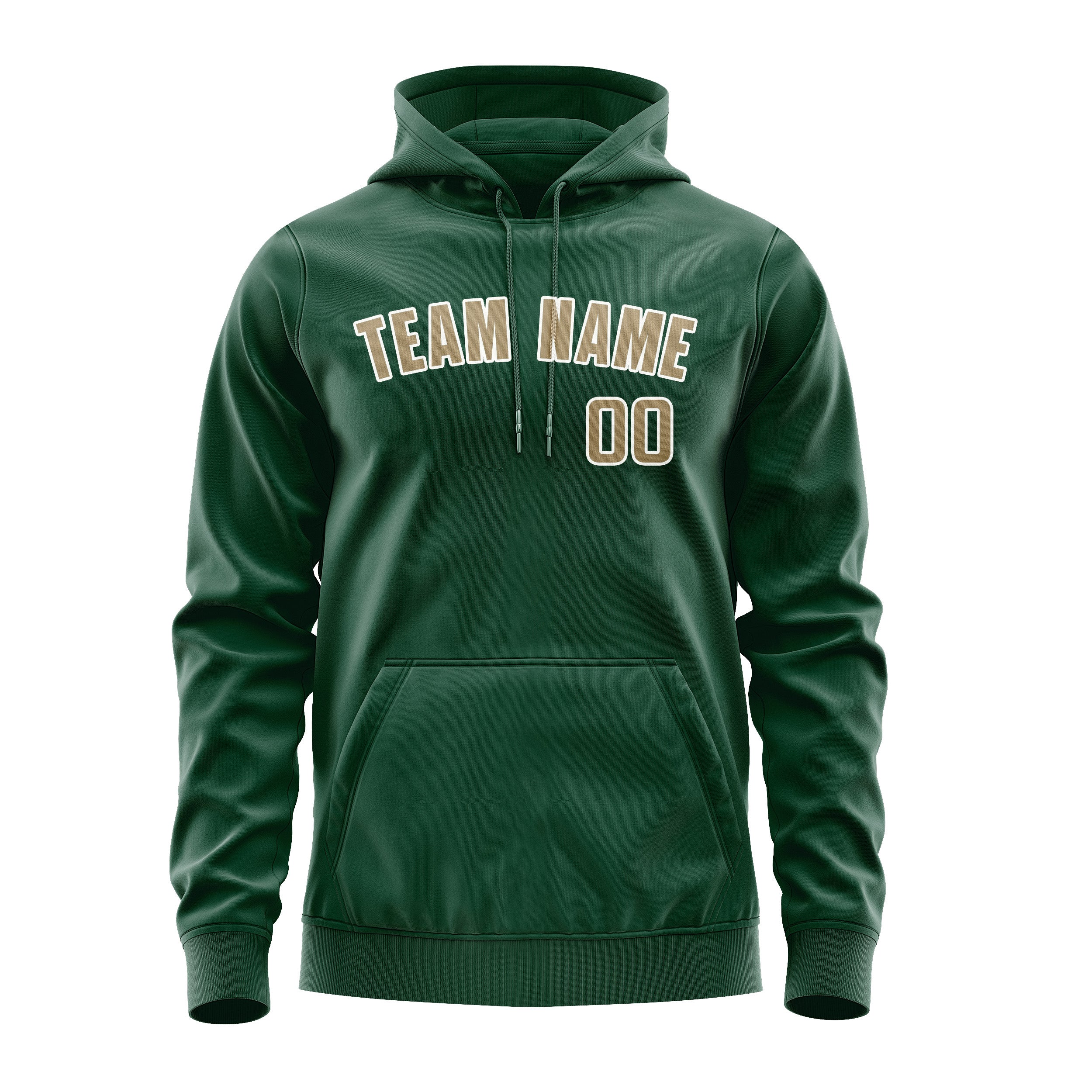 Krejčí -Made Moss -green Hellkhaki Hoodie