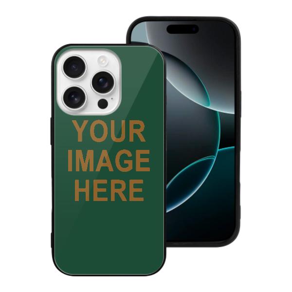 Custodia per telefono personalizzata color verde muschio e cachi