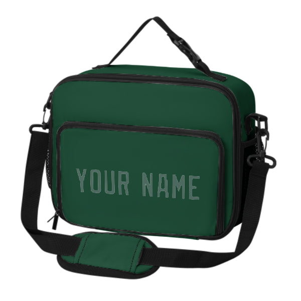 Maßgeschneidertes Moosgrün Blue Green Lunch-Tasche