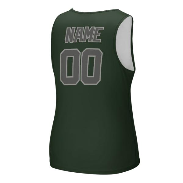 Maßgeschneidertes Tannengrün Dunkelgrau Herren Tanktop