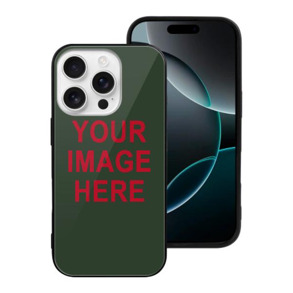 Custodia per telefono personalizzata verde abete rosso