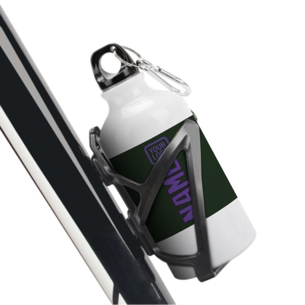 Maßgeschneidertes Tannengrün Lavendel Sportflasche