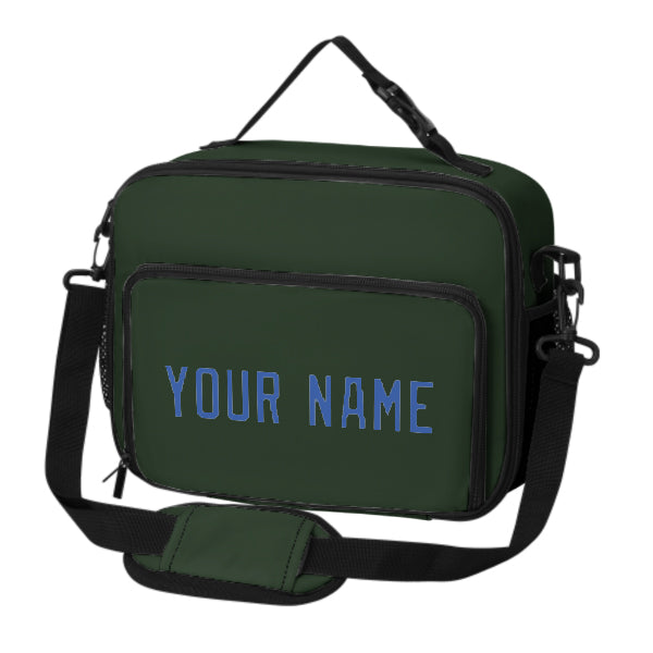 Maßgeschneidertes Tannengrün Sky Blue Lunch-Tasche