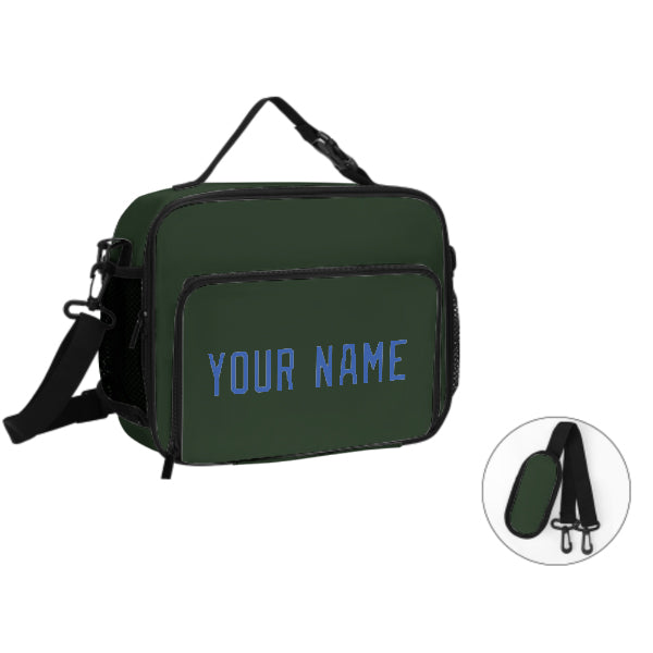 Maßgeschneidertes Tannengrün Sky Blue Lunch-Tasche