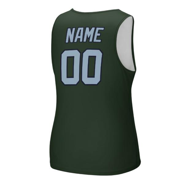 Maßgeschneidertes Tannengrün Hellblau Herren Tanktop