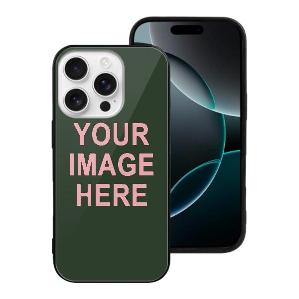 Custodia per telefono personalizzata verde abete rosa