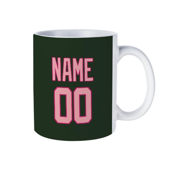 Tazza personalizzata verde abete rosa