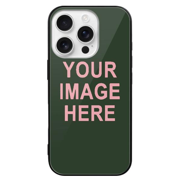 Custodia per telefono personalizzata verde abete rosa