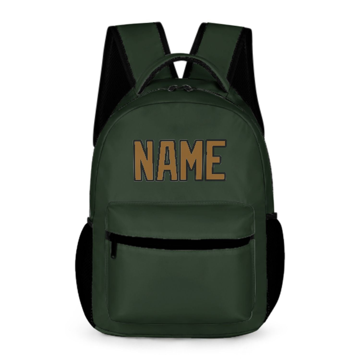 Maßgeschneidertes Tannengrün Khaki Kinderrucksack