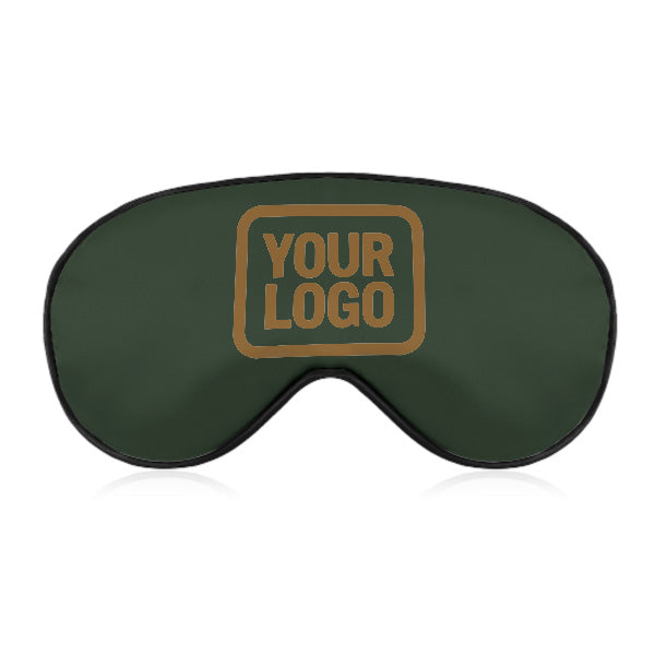 Maßgeschneidertes Tannengrün Khaki Schlafmaske